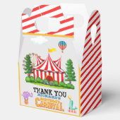 Feestje Circus Carnaval Thema voor Kinderen Bedankdoosjes (Geopend)