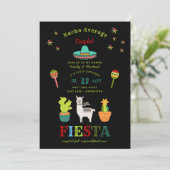 FEESTJE COUPLES BRUISES Babysch shower Nacho gemid Kaart (Staand voorkant)