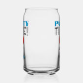 FEestje! Feest Possum Grappige Zwevende Opossum Blikvorm Glas (Rechts)