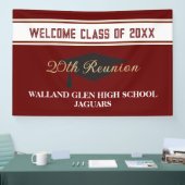 Feestje! GROTE CUSTOM Class Reunion Spandoek (Beurs)