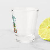 Feestje met Tequila Thema Shot Glas (Rechts)