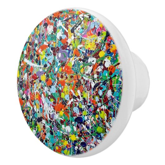 Feestje of het 1999 keramische schedel is knop (Rechts)