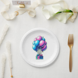 FEESTJE PAPIEREN BORDJE