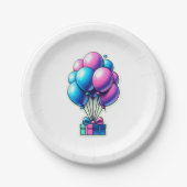 FEESTJE PAPIEREN BORDJE (Voorkant)