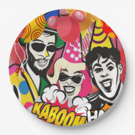 Feestje Papieren Bordje