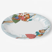  Feestje Papieren Bordje (Gekanteld)