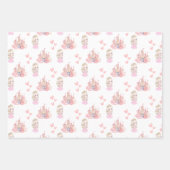 Feestje prinses verjaardag inpakpapier vel (Voorkant)