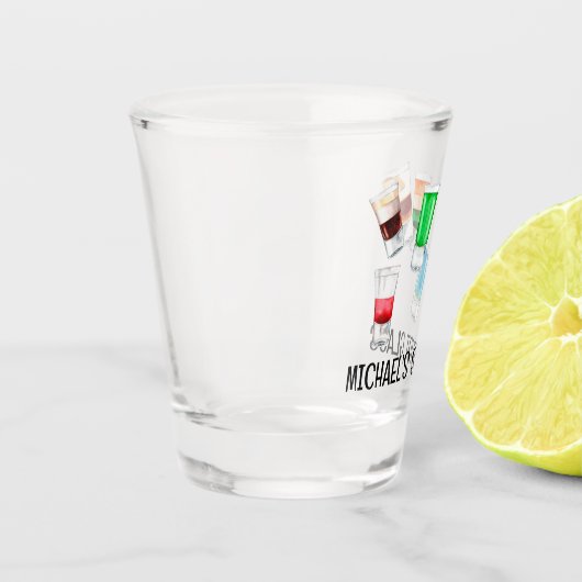 Feestje Shot Drink Alcohol Feestje Persoonlijk Ges Shot Glas (Links)