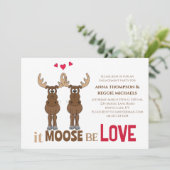 Feestje ter gelegenheid van de verloving Het moet  Kaart (Staand voorkant)