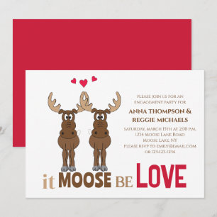 Feestje ter gelegenheid van de verloving Het moet  Kaart