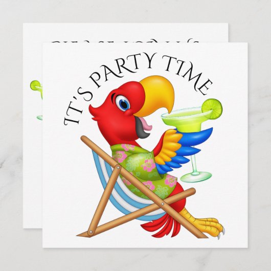 FEestJE Uitnodiging (Voorkant / Achterkant)