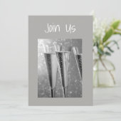 ***FEESTJE*** VOLWASSEN PARTY UITNODIGINGEN (Staand voorkant)