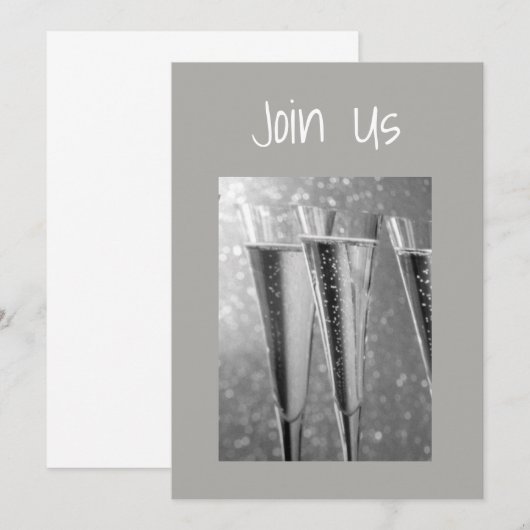 ***FEESTJE*** VOLWASSEN PARTY UITNODIGINGEN (Voorkant / Achterkant)