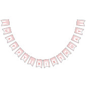 Feestje voor godinnen met aangepaste kleur en temp vlaggetjes (Alle)