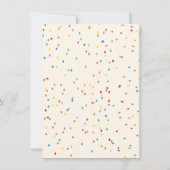 Feestje voor jongens en meisjes: dinosaurussen ver kaart (Achterkant)