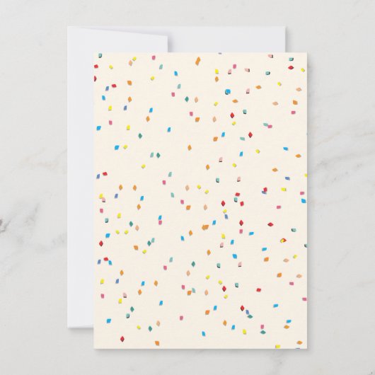 Feestje voor jongens en meisjes: dinosaurussen ver kaart (Achterkant)