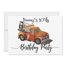 Feestje voor jongens verjaardag met Wrecker