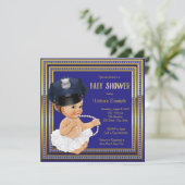 Feestje voor politieagentje kaart (Staand voorkant)