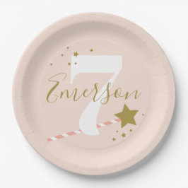 Feestje voor prinsessen kinderverjaardagsfeestje papieren bordje