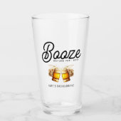 Feestje voor vrijgezellen en vrijgezellen voor de  glas (Voorkant)