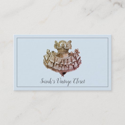 Feestjurk Kleding Shop Visitekaartje (Voorkant)