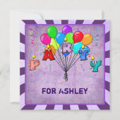 Feestkaarsen Kaart (Voorkant)