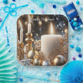 Feestkaarsen Papieren Bord (Feest)