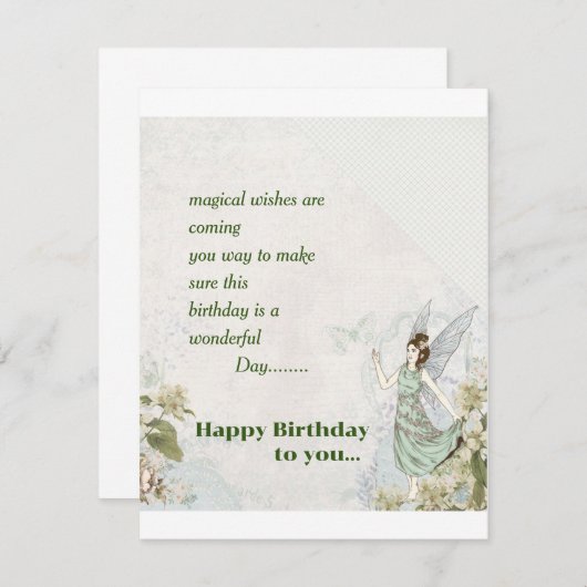 feestkaart (Voorkant / Achterkant)