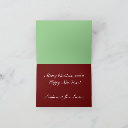 Feestkaart Feestdagen Kaart (Binnen)