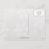 feestkaarten voor zilverrood ornament feestdagenkaart (Achterkant)