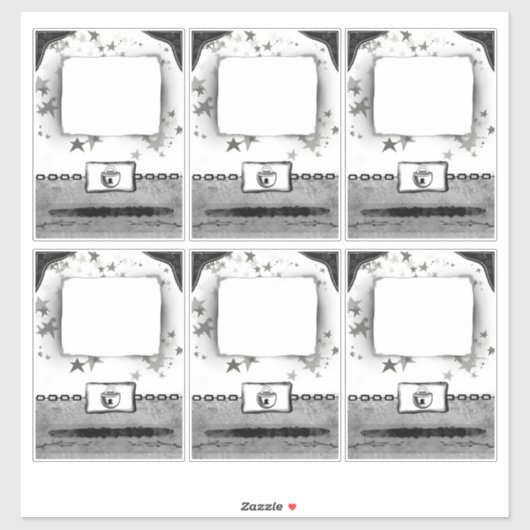 Feestkaartstickers voor planners of aangepaste nam sticker (Vel)