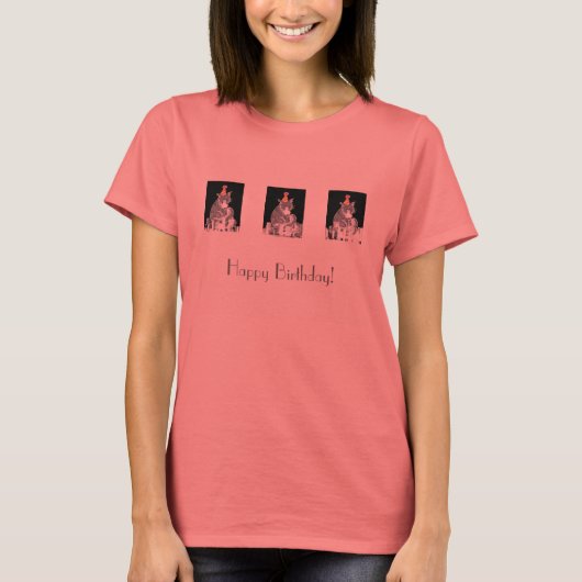 Feestkat T-shirt (Voorkant)