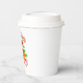 feestkerst in juli Surfer party Papieren Bekers (Links)