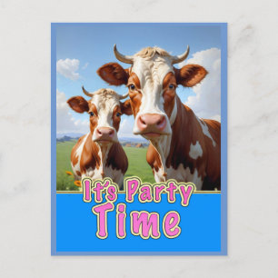 feestkoeien briefkaart