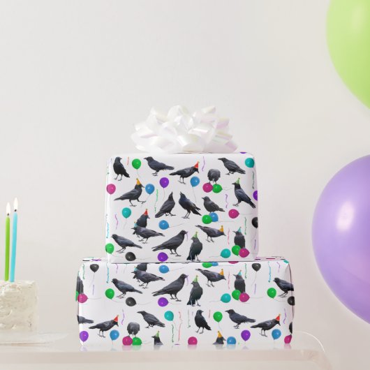 Feestkraai Inpakpapier (Feestgeschenken)