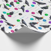 Feestkraai Inpakpapier (Hoek)