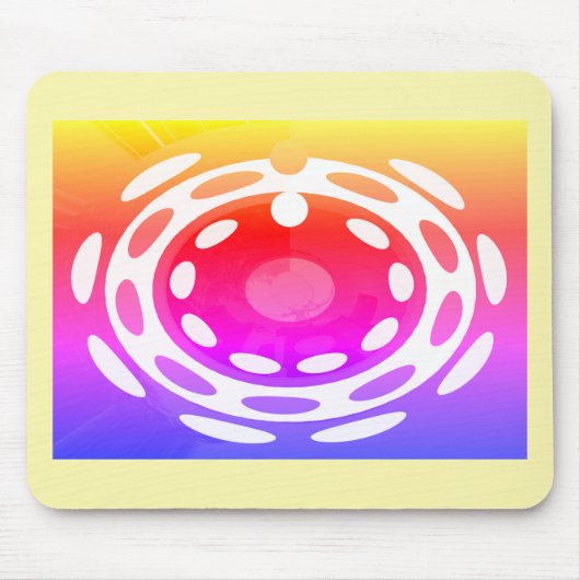  feestkunst muismat (Voorkant)