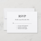 Feestlantaarns in Zilveren RSVP Kaartje (Achterkant)