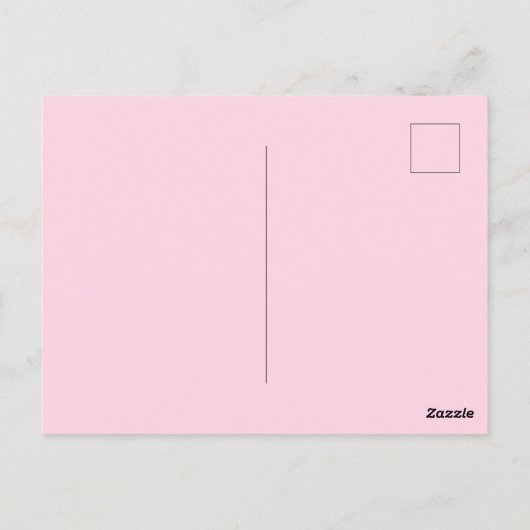 Feestluiaard Briefkaart (Achterkant)