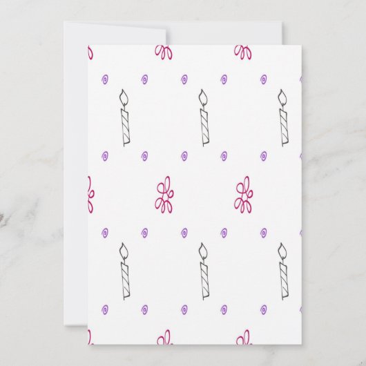 Feestluiaard Kaart (Achterkant)