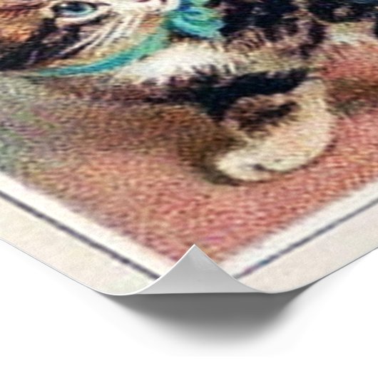 feestmaal kerstcadeaugedicht Holiday Poster (Hoek)