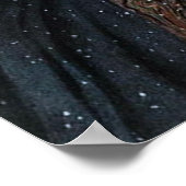 feestmaal kerstfeestdag poster (Hoek)