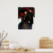 feestmaal kerstfeestdag poster (Keuken)