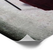 feestmaal kerstfeestdag poster (Hoek)