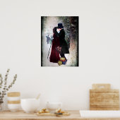 feestmaal kerstfeestdag poster (Keuken)