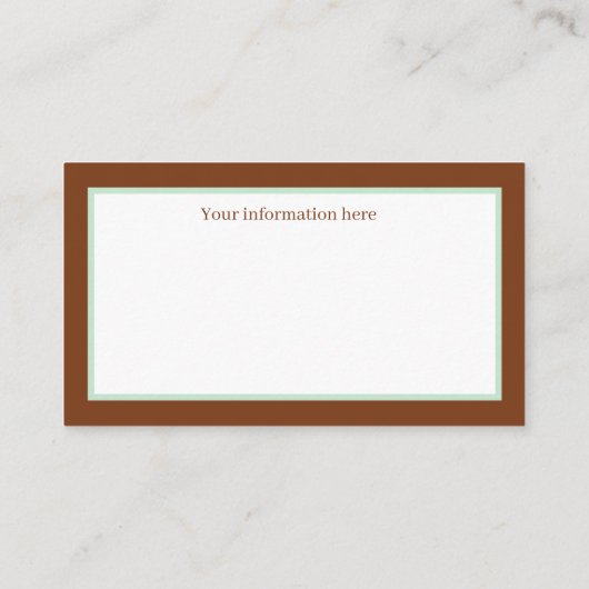 feestmaal kerstherten toevoegen informatie visitekaartje (Achterkant)