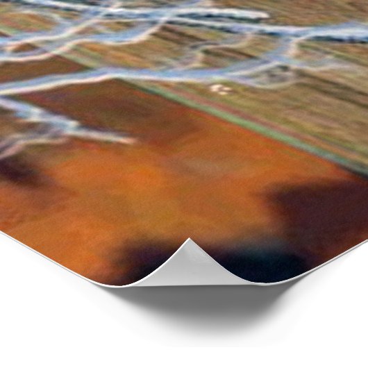 feestmaal kerstmeisje Poster feestdag (Hoek)