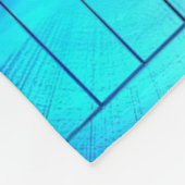 Feestmeisje met muziek fleece deken (Hoek)