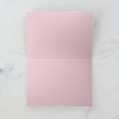 feestmeisje wenskaart kaart (Binnen)