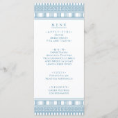 Feestmenu met voor Griekse of Romeinse Partij Menu (Voorkant)